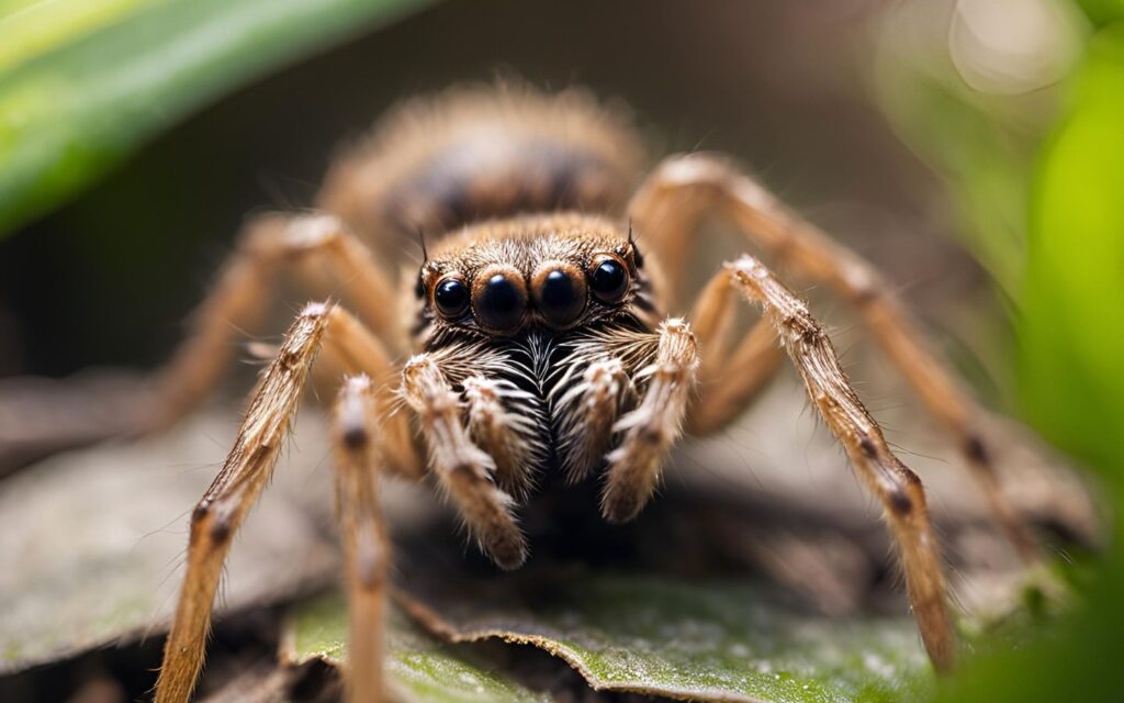 Baby Wolf Spider Bite