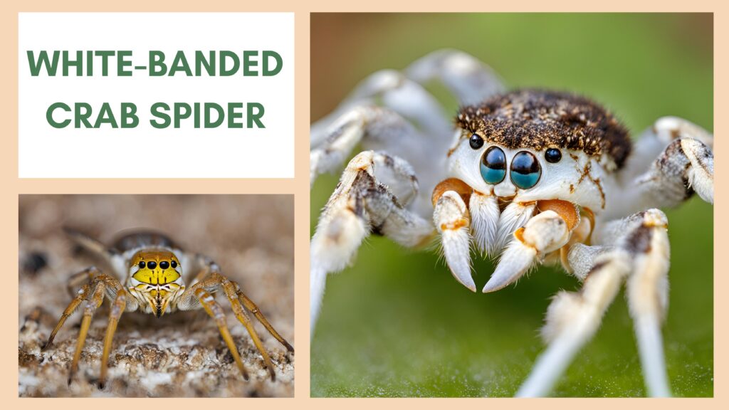 White-banded Crab Spider