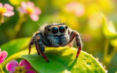 Nice Spider Cute Jumping Spiders Facts and Images of my Garden