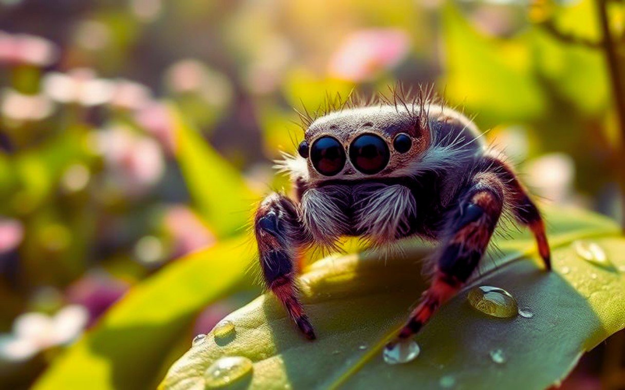 Cute Jumping Spiders Facts And Images Of My Garden