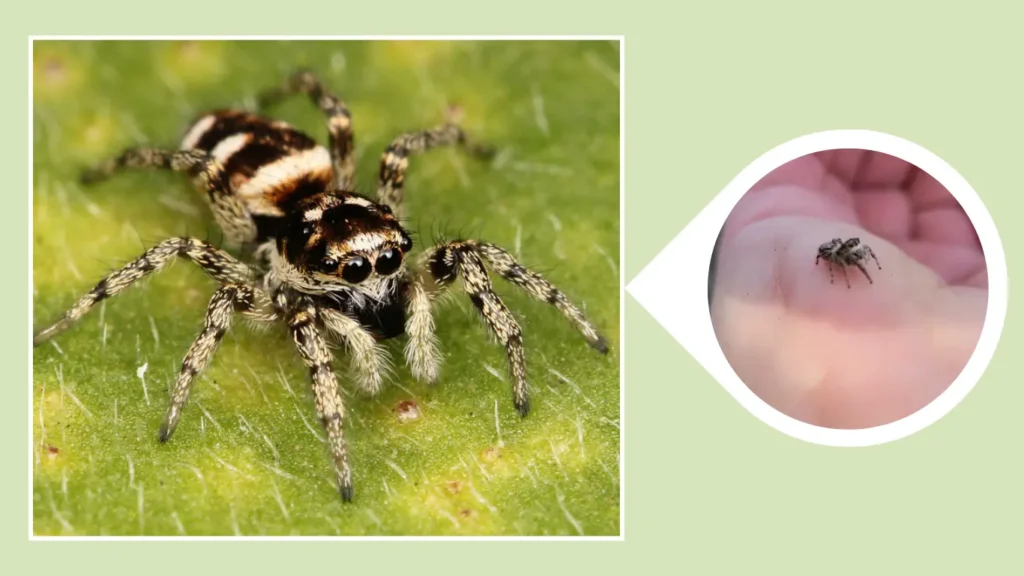 Are Zebra Spiders Dangerous (Bite and Symptoms)