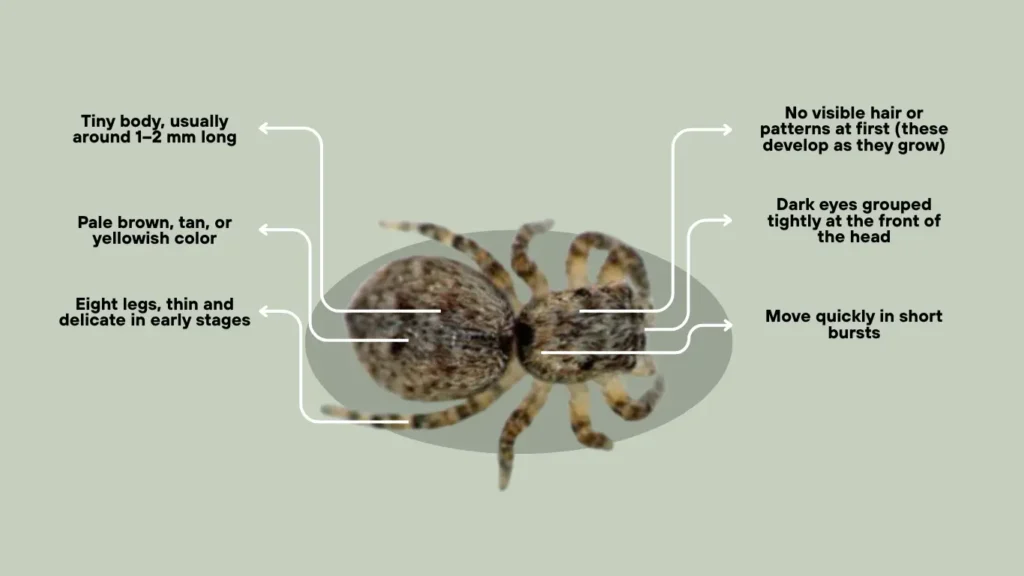 IBaby Wolf Spider  dentification (List)