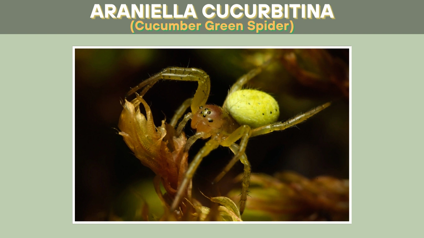 Araniella cucurbitina (Cucumber Green Spider): Size, Habitat, and More