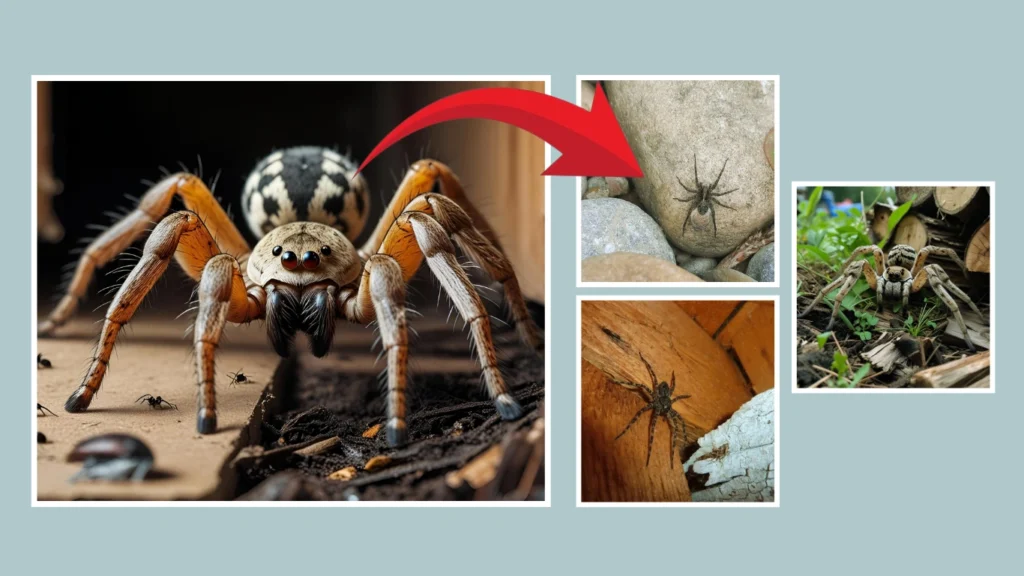 Are wolf spiders in Michigan