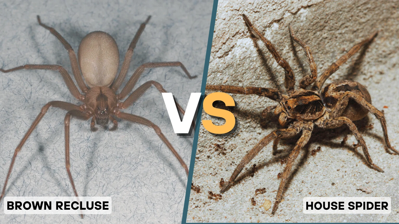 Brown Recluse vs House Spider: What Are the Differences?