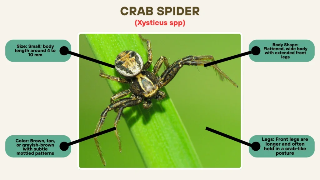 Crab Spider (Xysticus spp.)