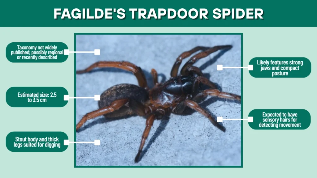 Fagilde's Trapdoor Spider