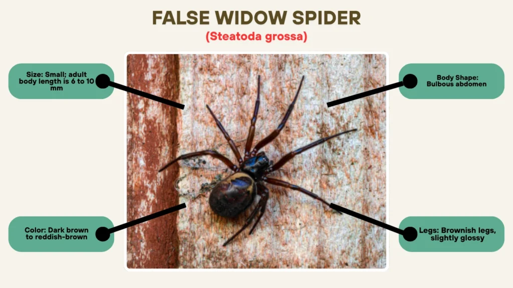 False Widow Spider (Steatoda grossa)