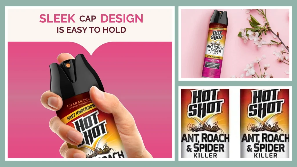Hot Shot Ant, Roach & Spider Killer – 17.5 oz (Crisp Linen Scent)