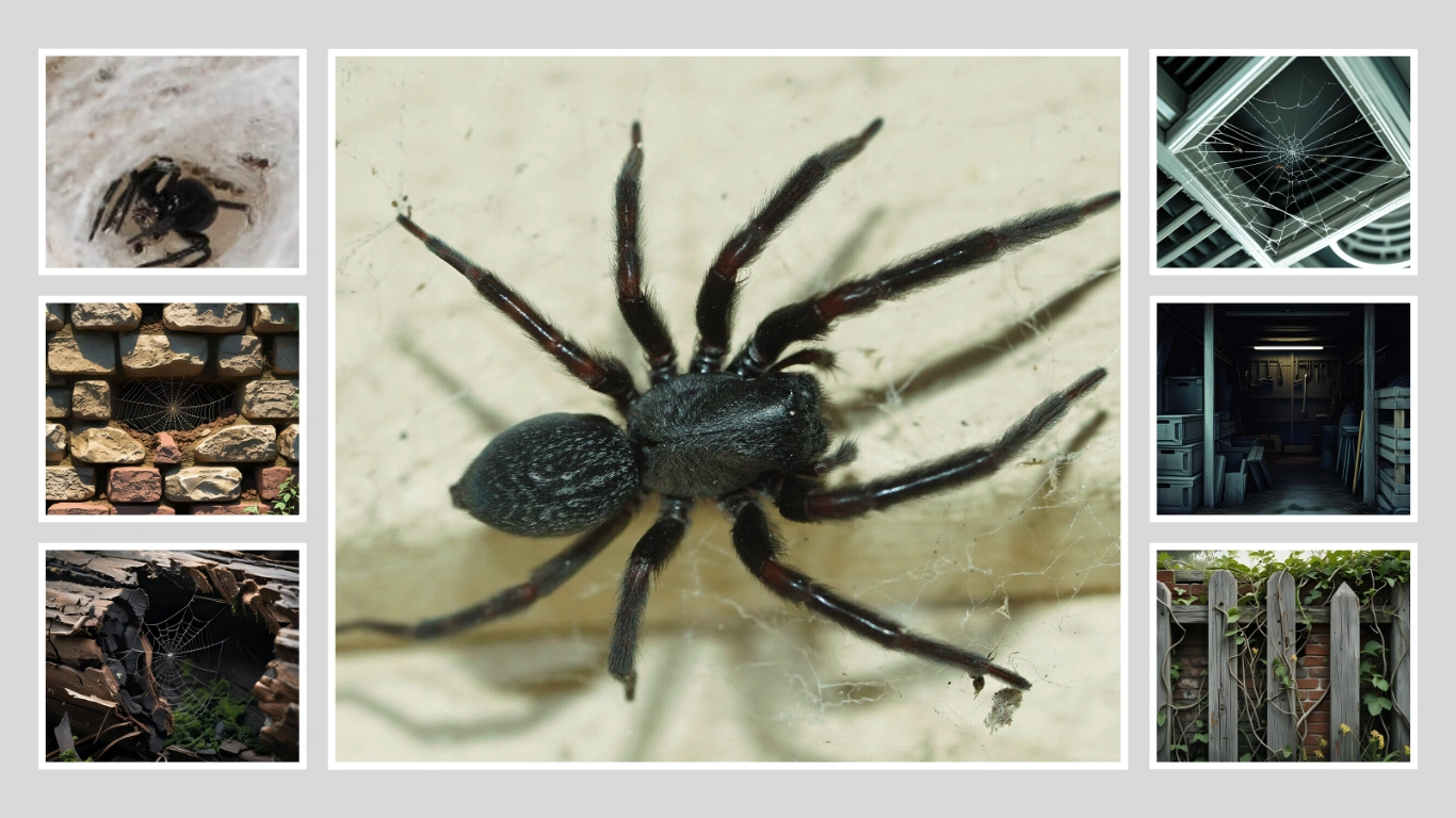 Where Do Black House Spiders Live? Habitat & Hiding Spots