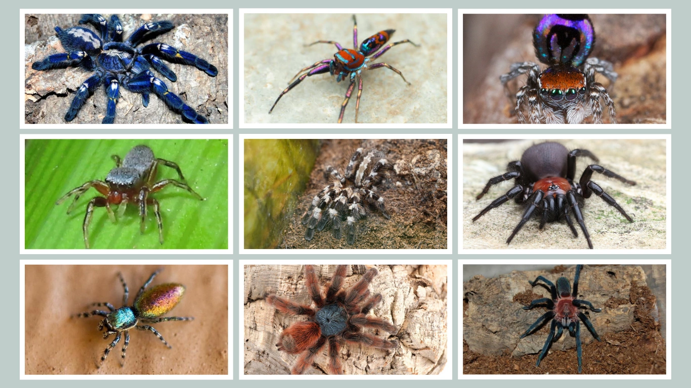 12 Stunning Pink and Purple Spiders: You’ve Never Seen