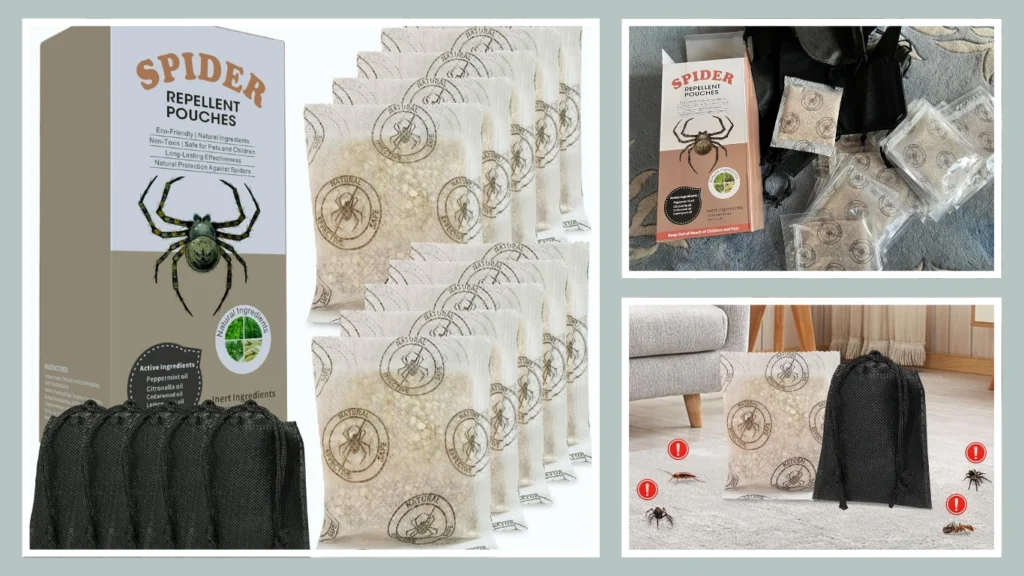 FLODTEEK Spider Repellent Pouches (15‑Pack)