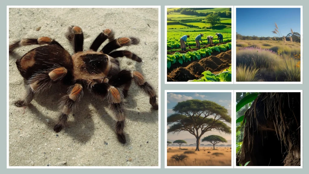 Where does the Goliath bird-eating spider live?