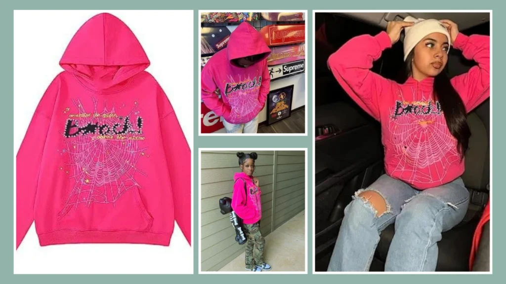 Hip Hop Spider Hoodie (Matching Tracksuit Style)