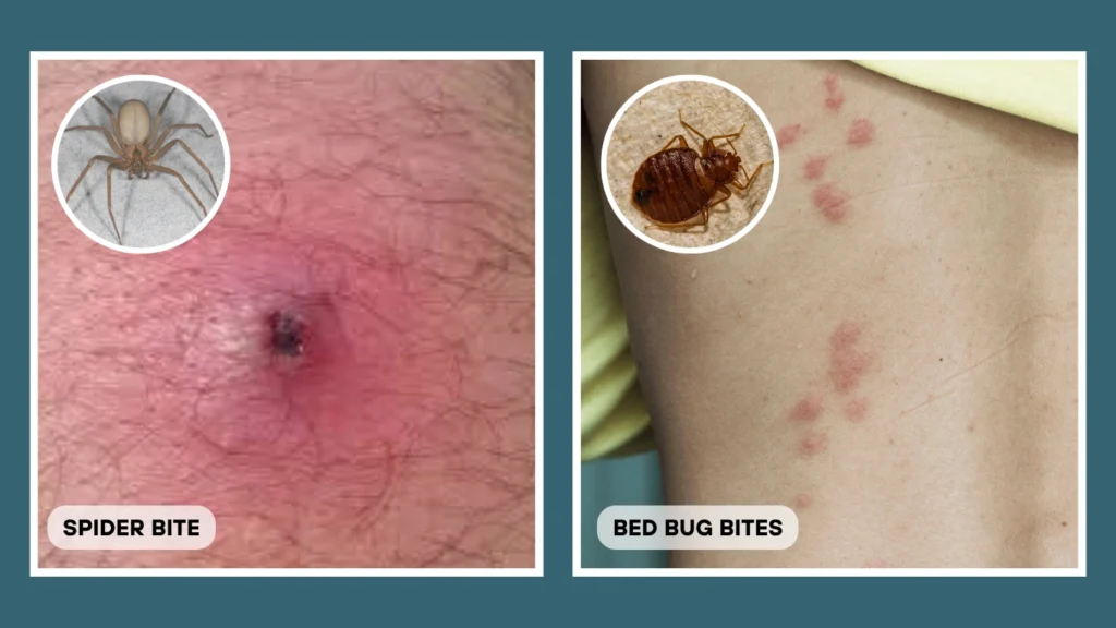 Key Differences Between Spider and Bed Bug Bites