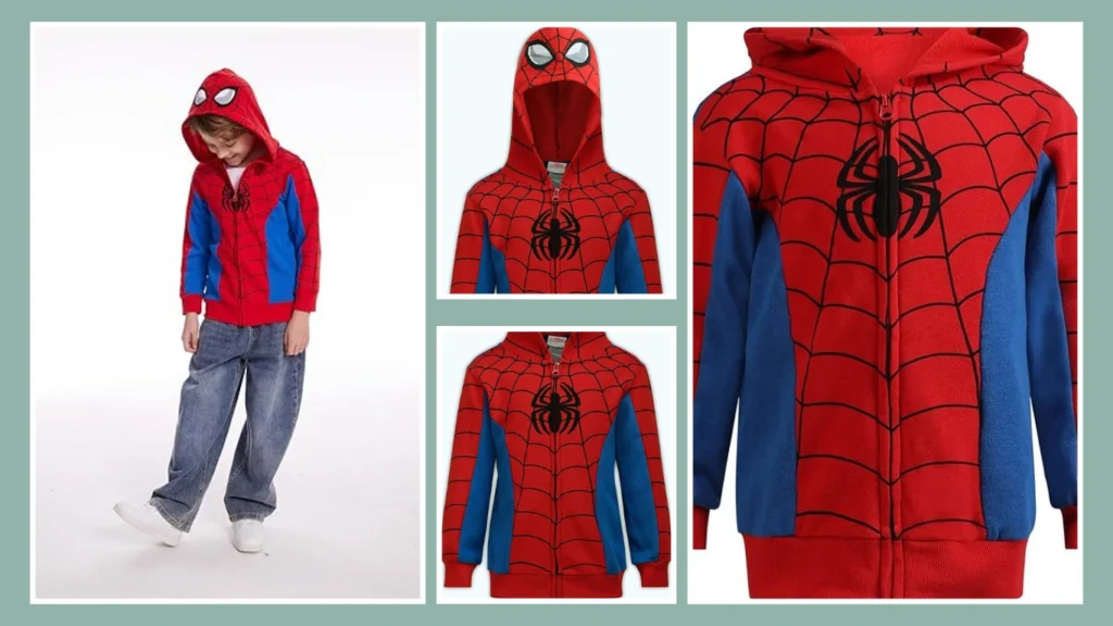 Marvel Spider-Man Captain America Fashion Hoodie