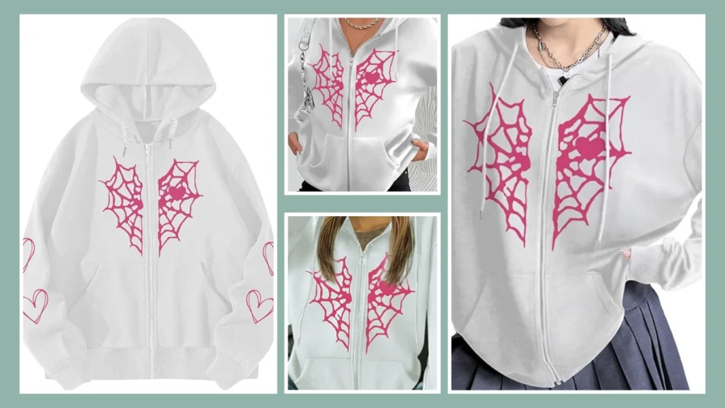 Pairxily Oversized Aesthetic Streetwear Sweatshirt