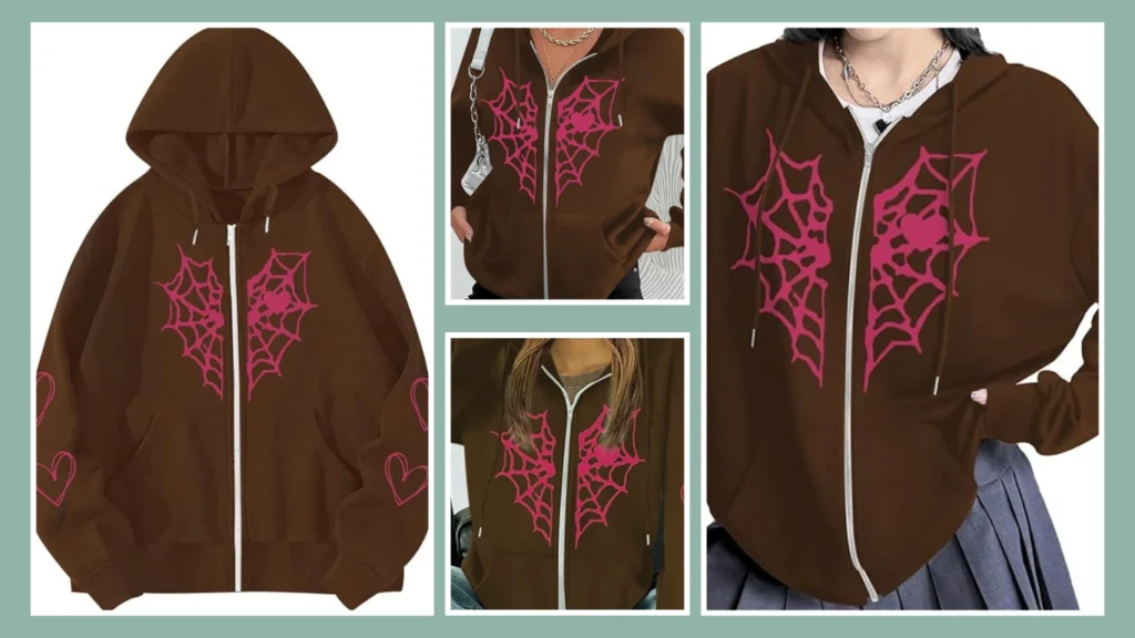  Pairxily Oversized Aesthetic Streetwear Sweatshirt