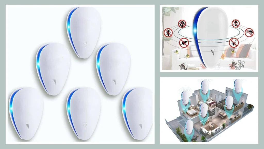 Ultrasonic Repellent & Insect Control– 6 Pack