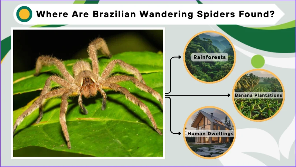 Where Are Brazilian Wandering Spiders Found