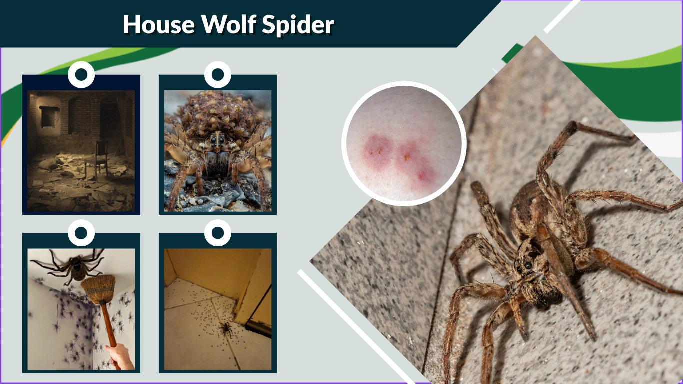 House Wolf Spider: Identification, Dangers, and Comparison to House Spiders