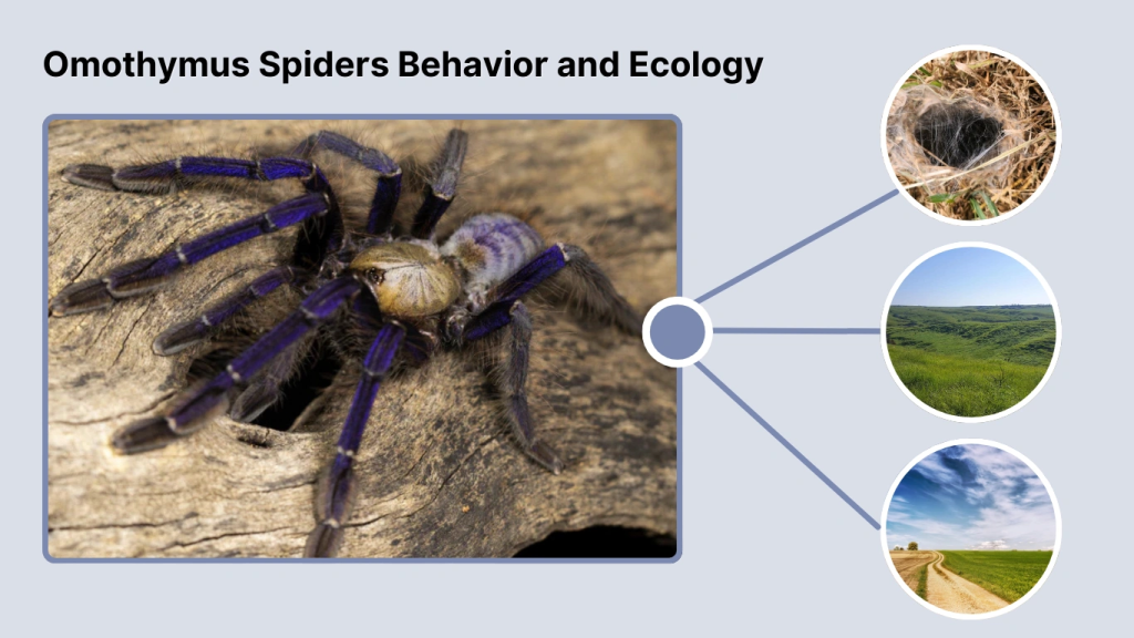 Omothymus Spiders Behavior and Ecology