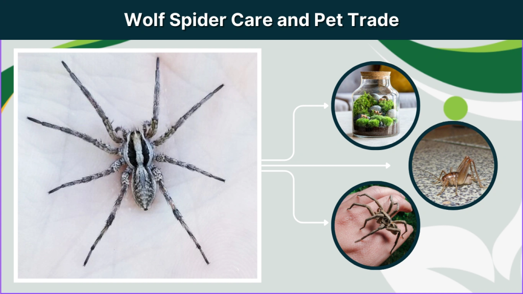 Wolf Spider Care and Pet Trade