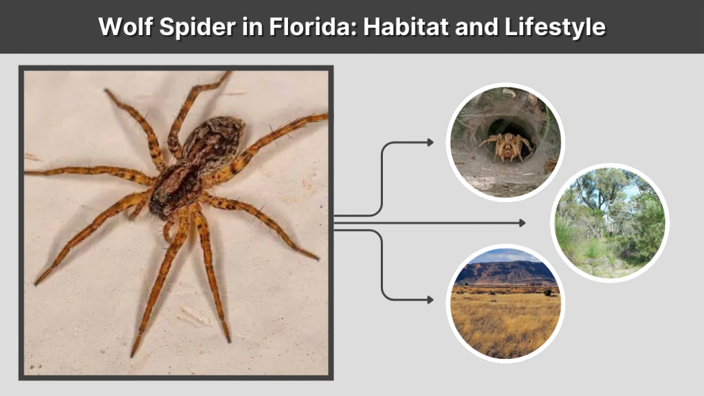 Wolf Spider in Florida Habitat and Lifestyle