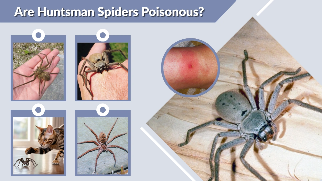Are Huntsman Spiders Poisonous? What You Should Know