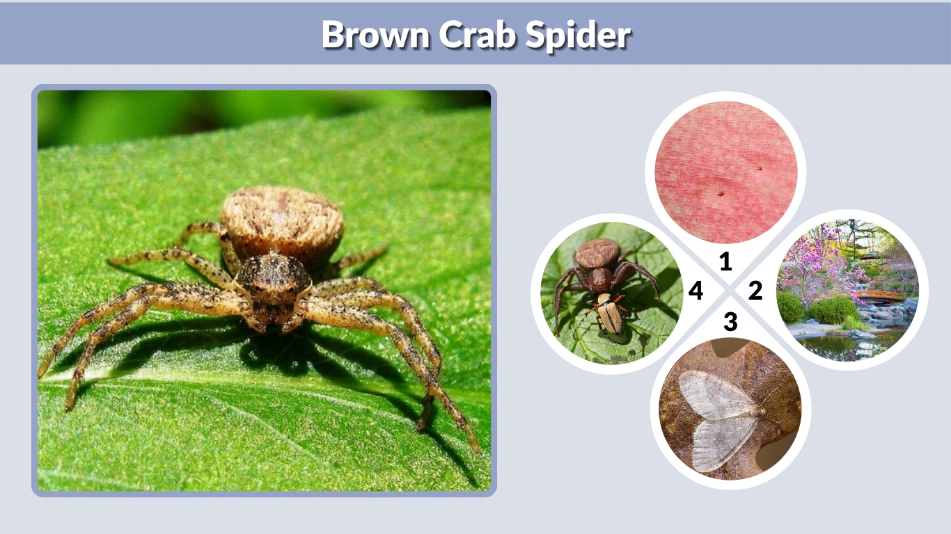 Brown Crab Spider: Identification, Habitat, and Bite Facts