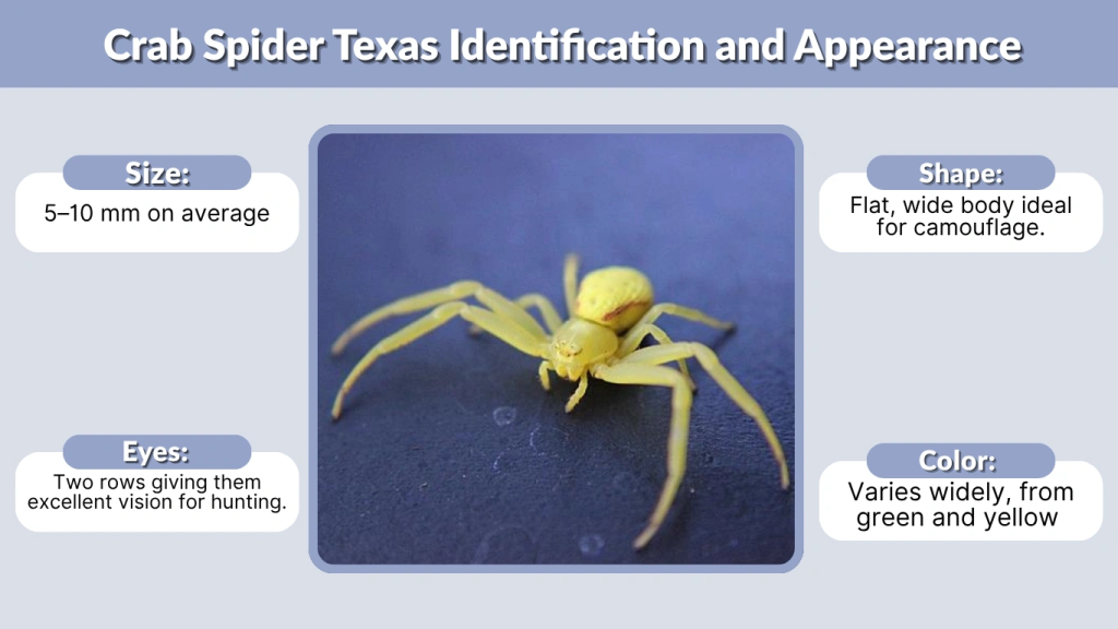 Crab Spider Texas Identification and Appearance