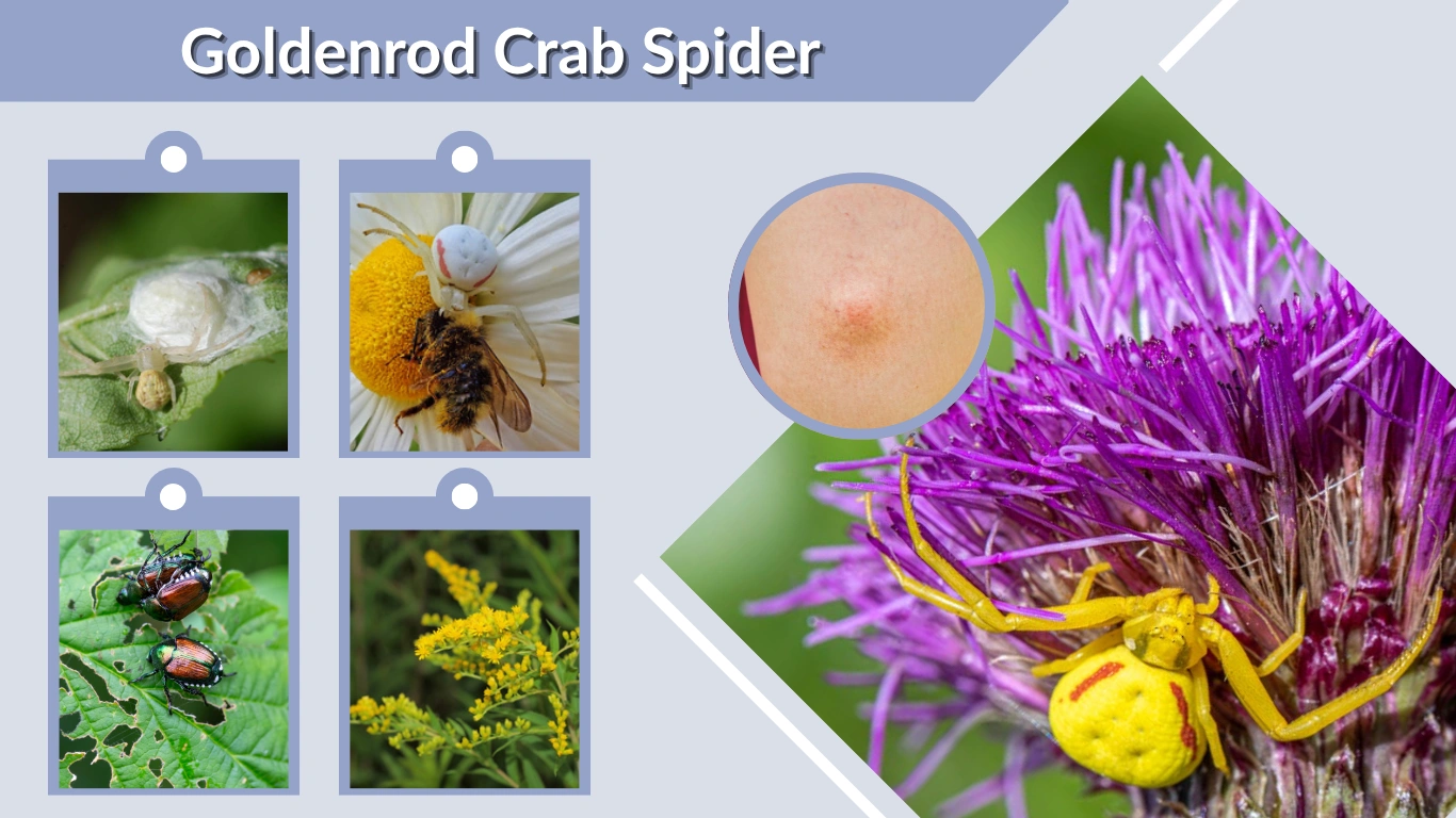Goldenrod Crab Spider Facts Size Habitat And Camouflage