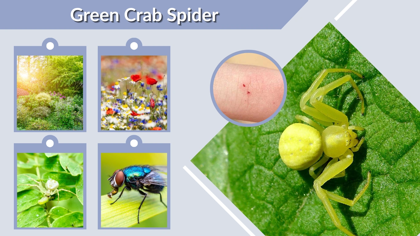 Green Crab Spider: Facts, Habitat, Bite, and Identification