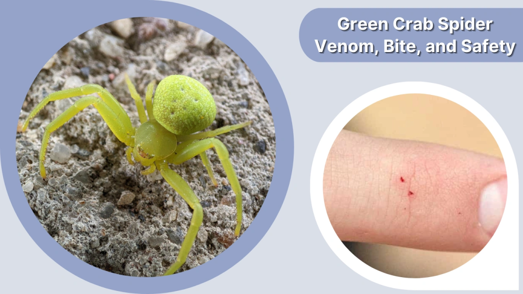 Green Crab Spider Venom, Bite, and Safety