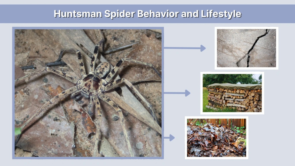 Huntsman Spider Behavior and Lifestyle