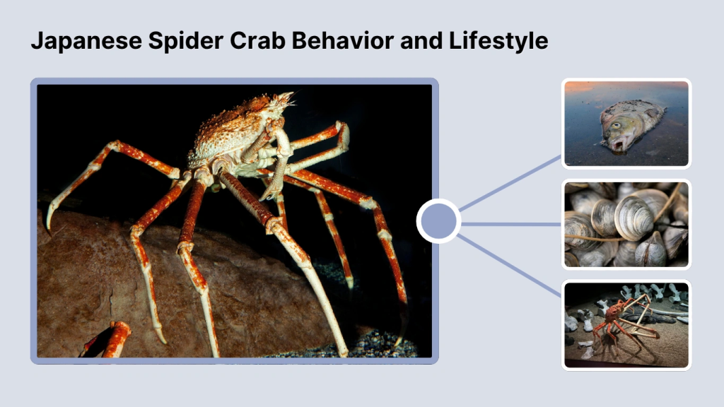 Japanese Spider Crab Behavior and Lifestyle