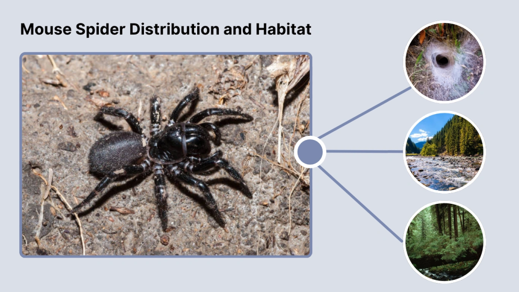 Mouse Spider Distribution and Habitat