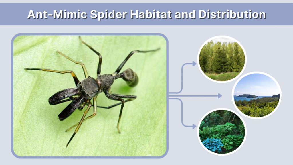 Ant-Mimic Spider Habitat and Distribution