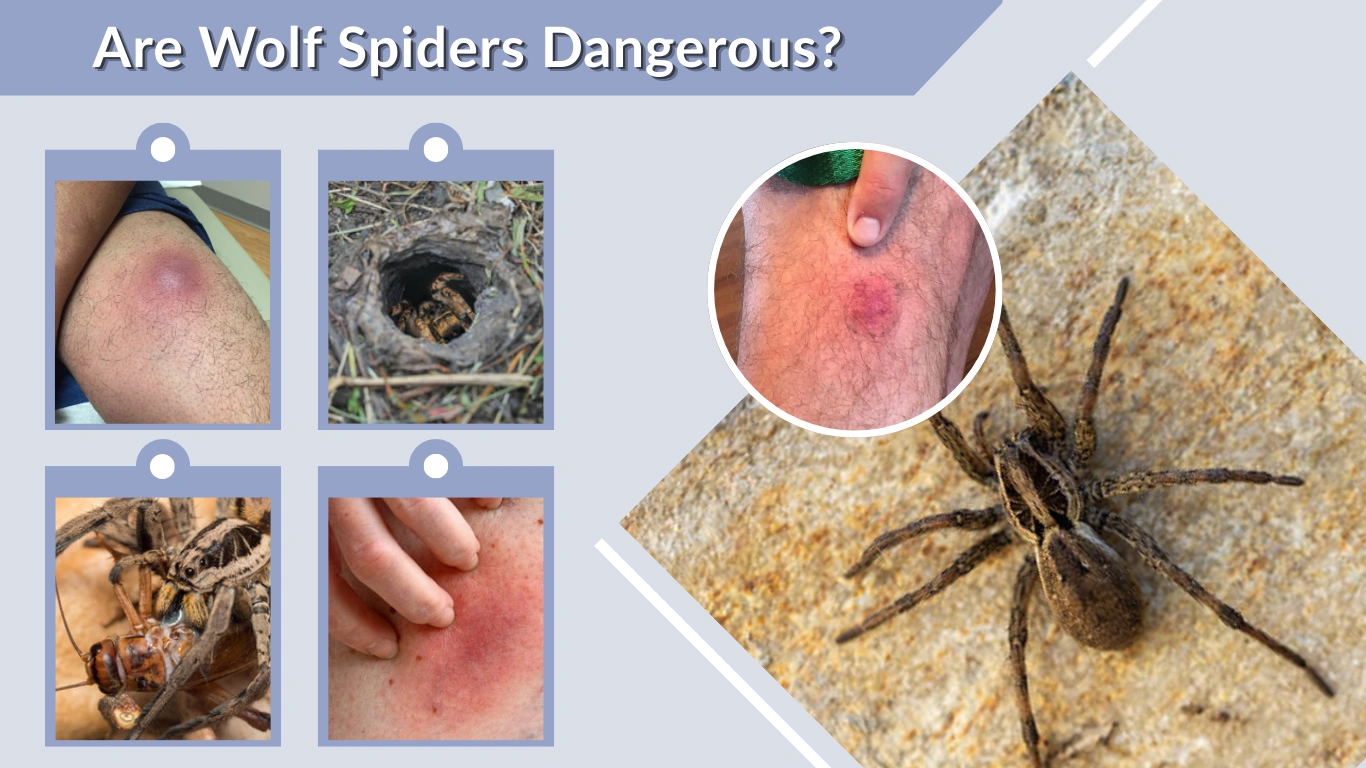 Are Wolf Spiders Dangerous? Bite, Symptoms, Identification & Facts