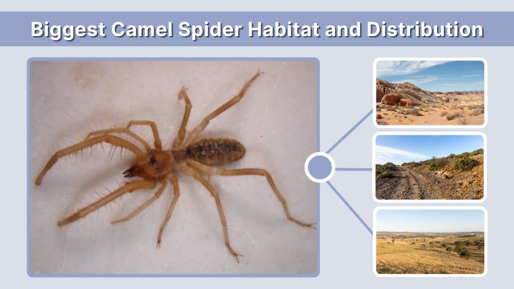Biggest Camel Spider Habitat and Distribution