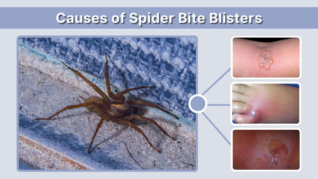 Causes of Spider Bite Blisters