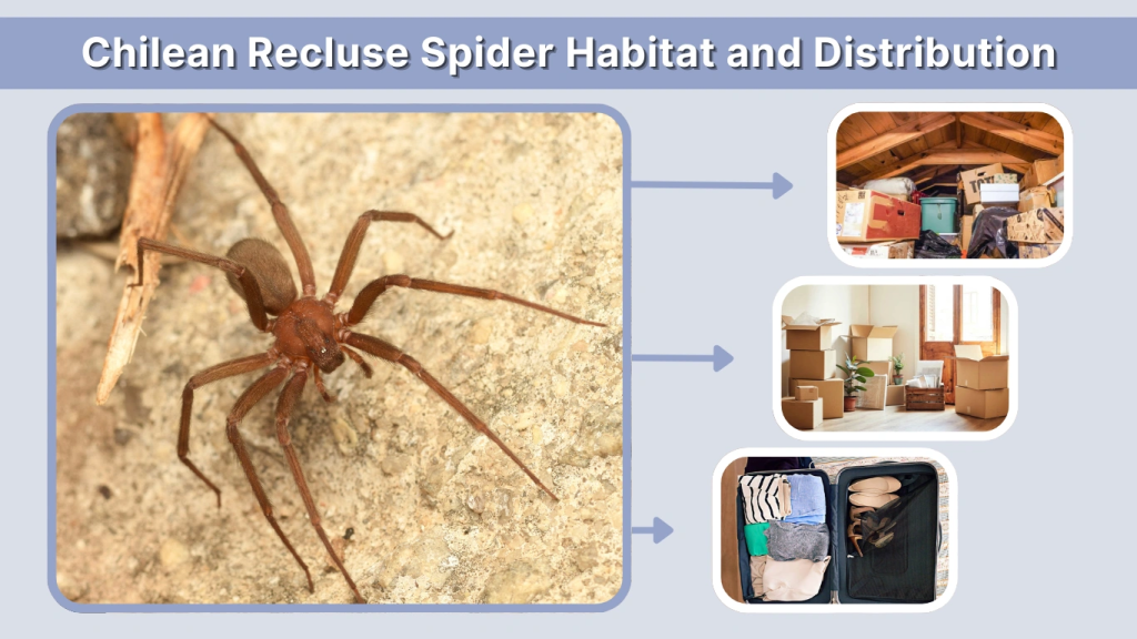 Chilean Recluse Spider Habitat and Distribution