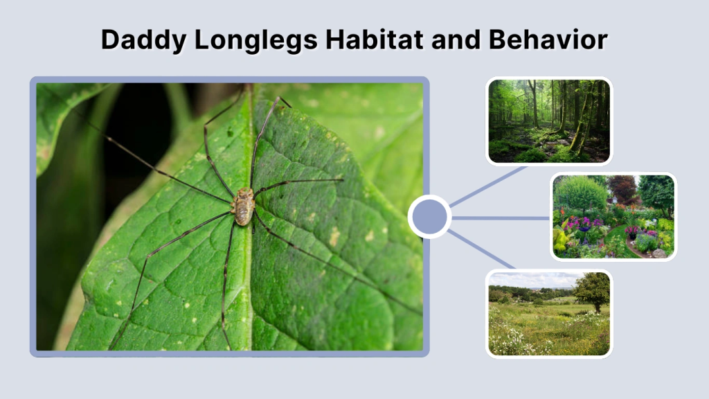 Daddy Longlegs Habitat and Behavior