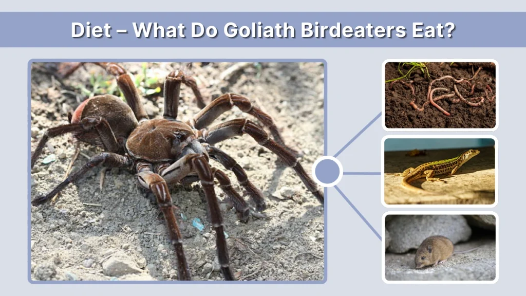 Diet – What Do Goliath Birdeaters Eat
