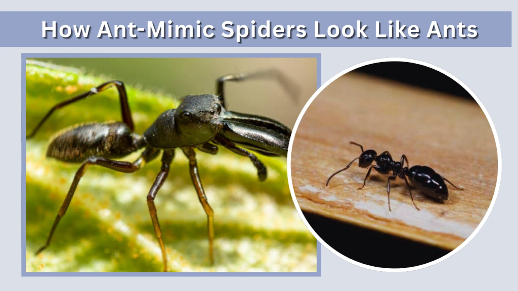 How Ant-Mimic Spiders Look Like Ants