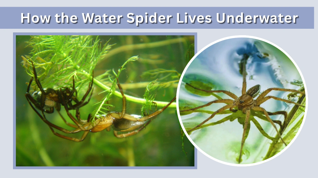 How the Water Spider Lives Underwater