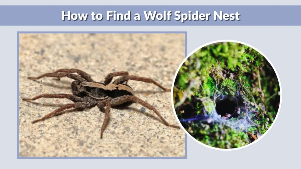 How to Find a Wolf Spider Nest