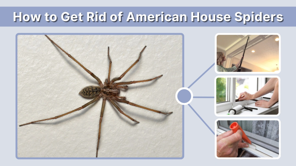 How to Get Rid of American House Spiders