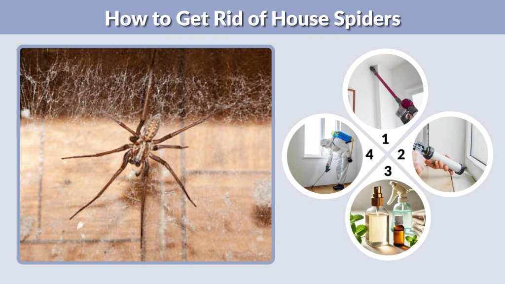 How to Get Rid of House Spiders