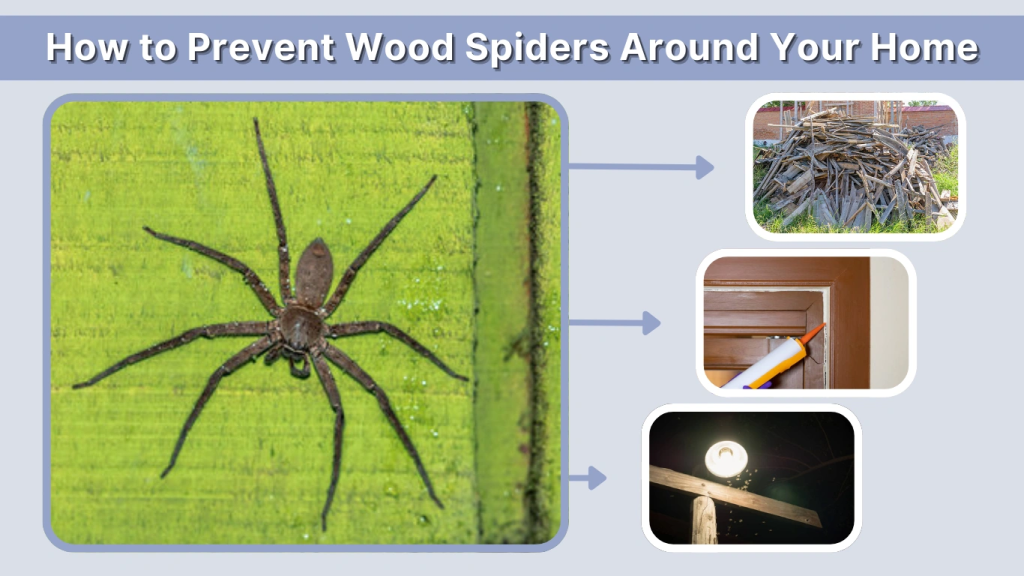 How to Prevent Wood Spiders Around Your Home